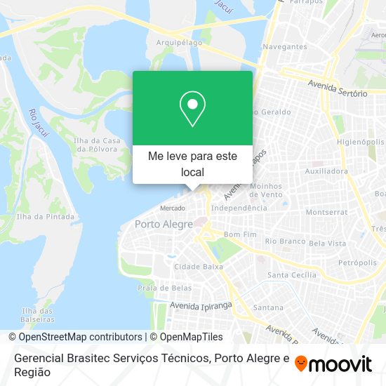 Gerencial Brasitec Serviços Técnicos mapa