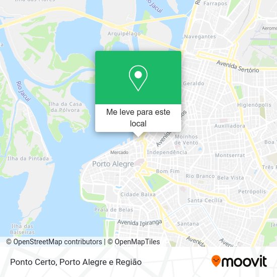 Ponto Certo mapa