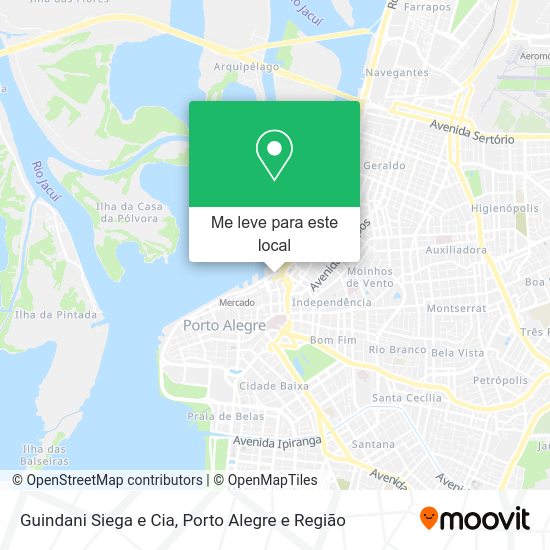 Guindani Siega e Cia mapa