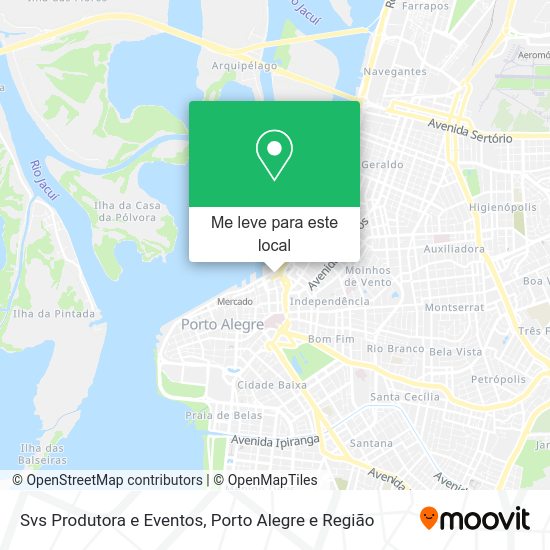 Svs Produtora e Eventos mapa
