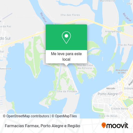 Farmacias Farmax mapa