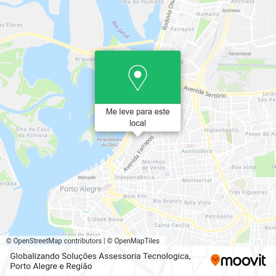 Globalizando Soluções Assessoria Tecnologica mapa