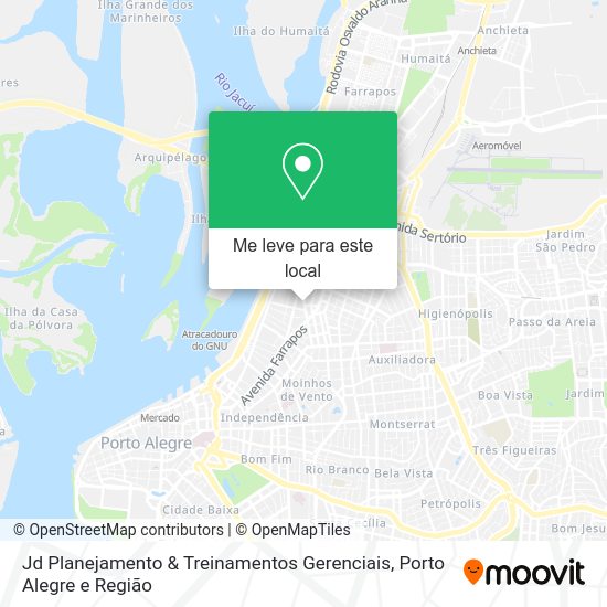 Jd Planejamento & Treinamentos Gerenciais mapa