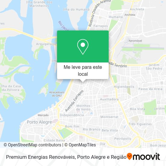 Premium Energias Renováveis mapa