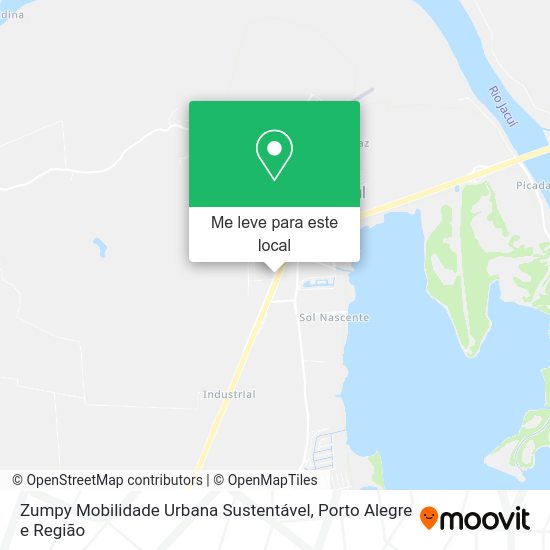 Zumpy Mobilidade Urbana Sustentável mapa