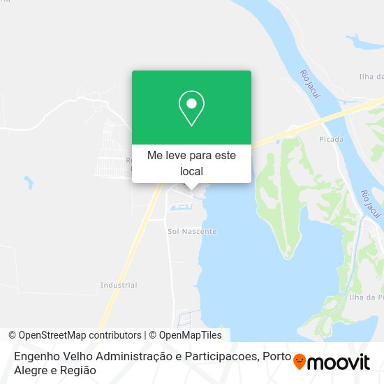 Engenho Velho Administração e Participacoes mapa