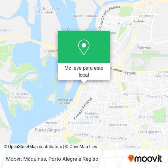 Moovit Máquinas mapa