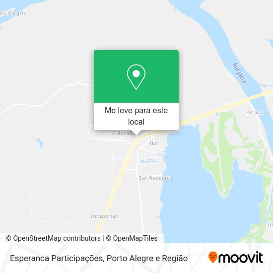 Esperanca Participações mapa