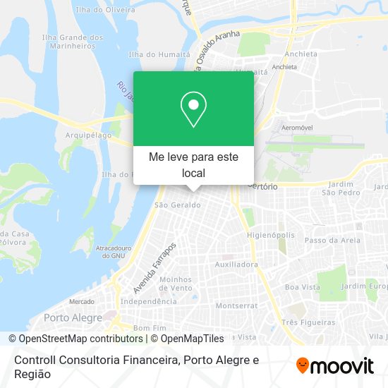 Controll Consultoria Financeira mapa