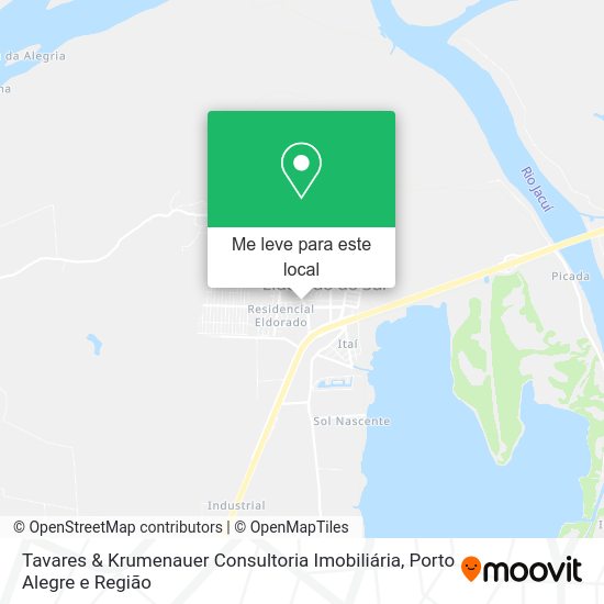 Tavares & Krumenauer Consultoria Imobiliária mapa