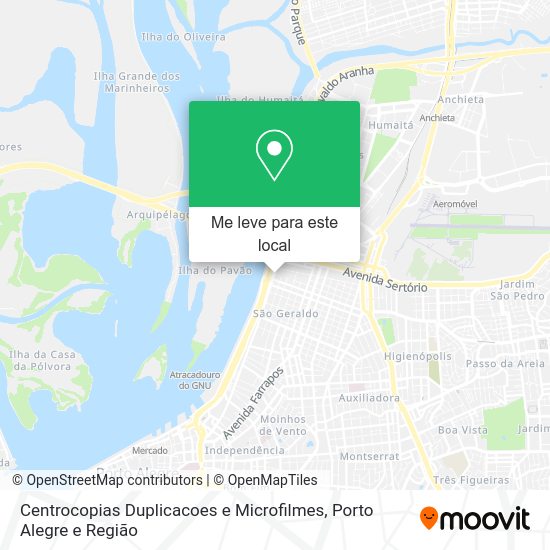 Centrocopias Duplicacoes e Microfilmes mapa