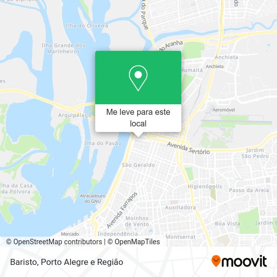 Baristo mapa
