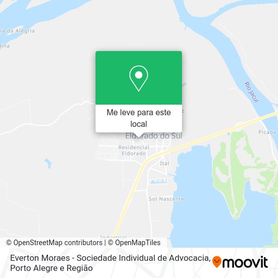 Everton Moraes - Sociedade Individual de Advocacia mapa