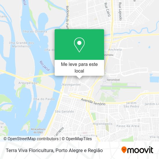 Terra Viva Floricultura mapa