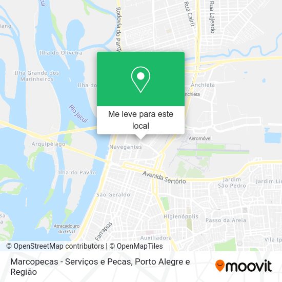 Marcopecas - Serviços e Pecas mapa