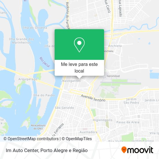 Im Auto Center mapa