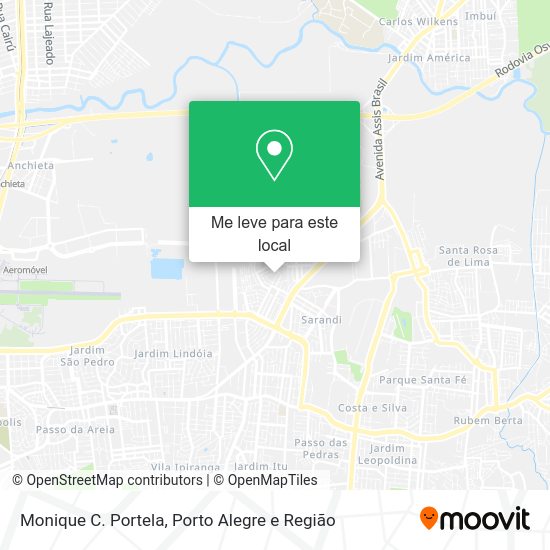 Monique C. Portela mapa