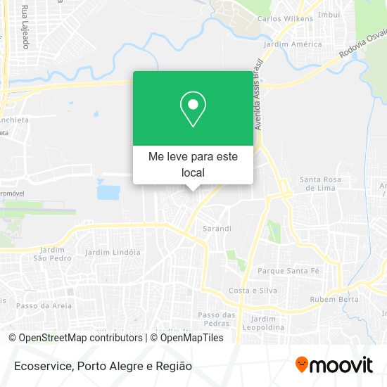 Ecoservice mapa