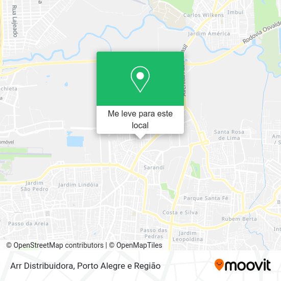 Arr Distribuidora mapa