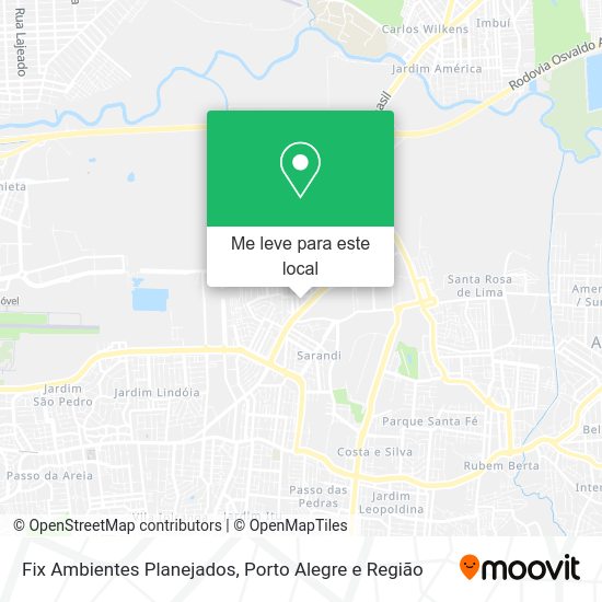 Fix Ambientes Planejados mapa