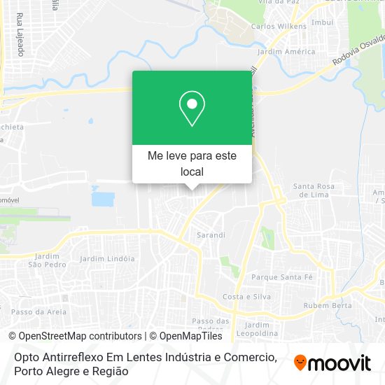 Opto Antirreflexo Em Lentes Indústria e Comercio mapa
