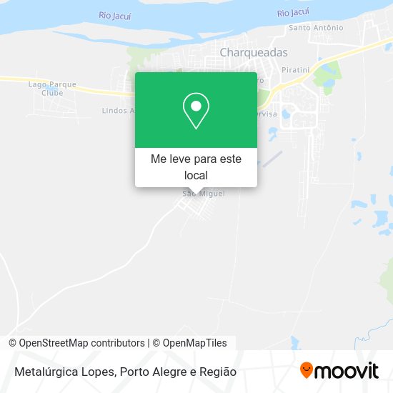 Metalúrgica Lopes mapa