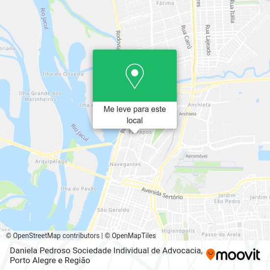 Daniela Pedroso Sociedade Individual de Advocacia mapa