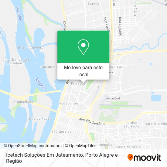 Icetech Soluções Em Jateamento mapa