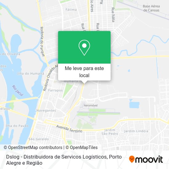 Dslog - Distribuidora de Servicos Logísticos mapa