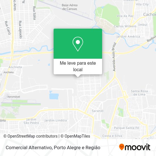 Comercial Alternativo mapa