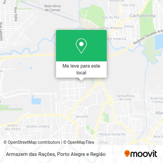 Armazem das Rações mapa