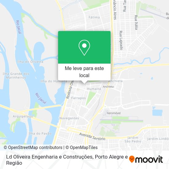 Ld Oliveira Engenharia e Construções mapa