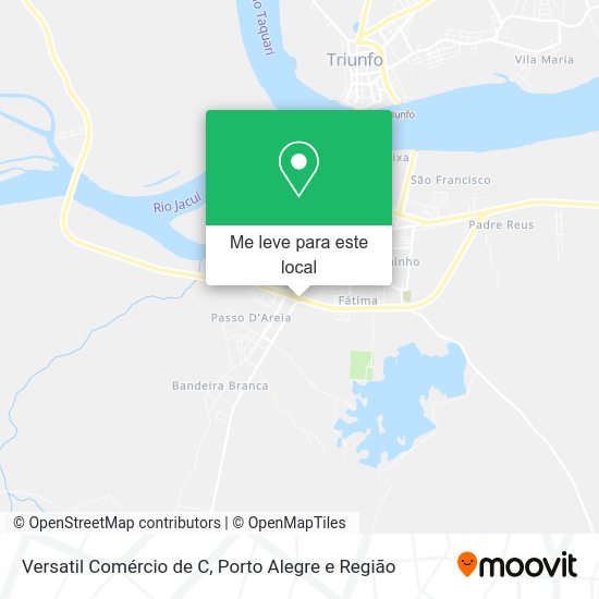 Versatil Comércio de C mapa