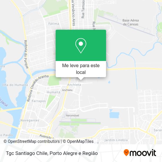 Tgc Santiago Chile mapa