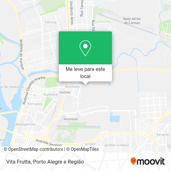 Vita Frutta mapa