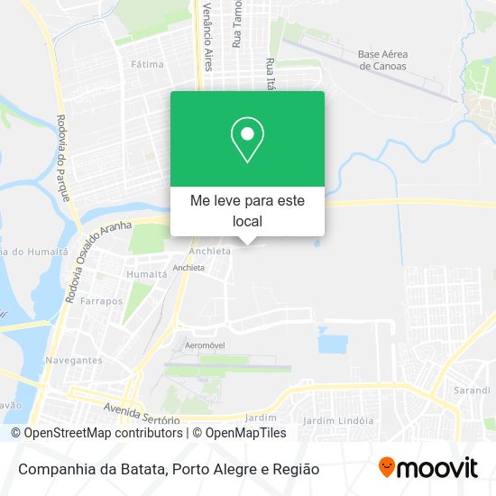 Companhia da Batata mapa