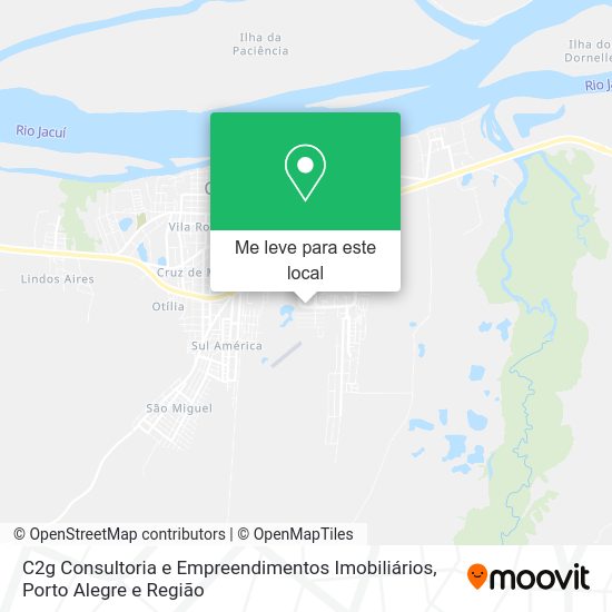 C2g Consultoria e Empreendimentos Imobiliários mapa