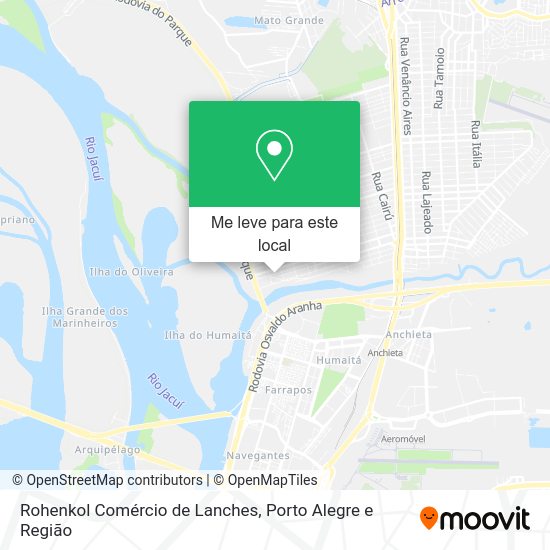 Rohenkol Comércio de Lanches mapa