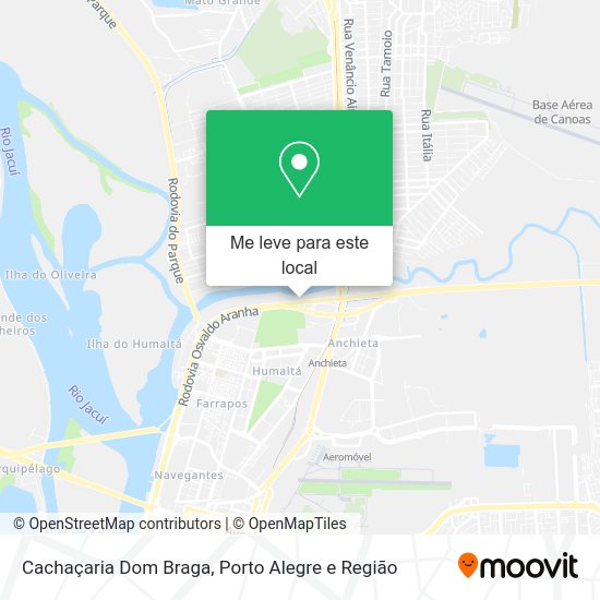 Cachaçaria Dom Braga mapa