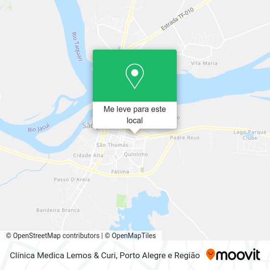 Clínica Medica Lemos & Curi mapa
