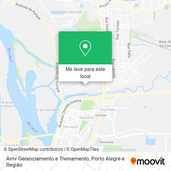 Amv Gerenciamento e Treinamento mapa