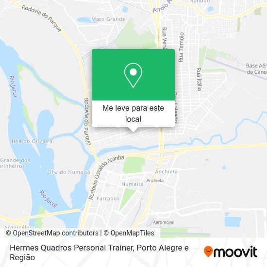 Hermes Quadros Personal Trainer mapa