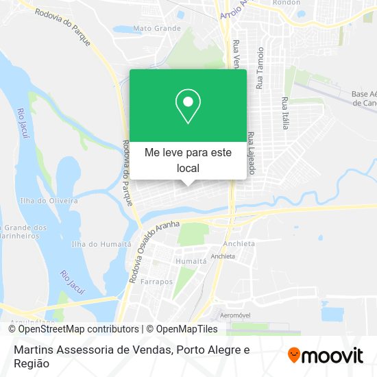 Martins Assessoria de Vendas mapa