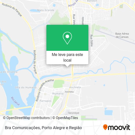 Bra Comunicações mapa
