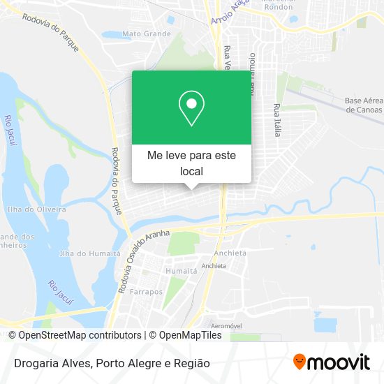 Drogaria Alves mapa