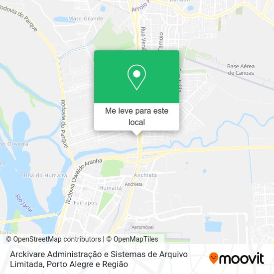 Arckivare Administração e Sistemas de Arquivo Limitada mapa