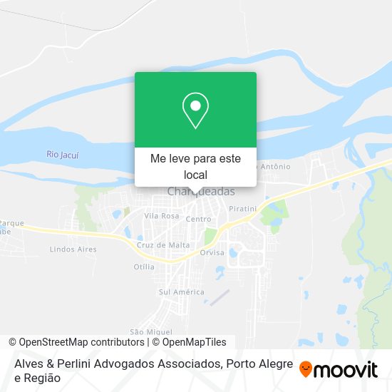 Alves & Perlini Advogados Associados mapa