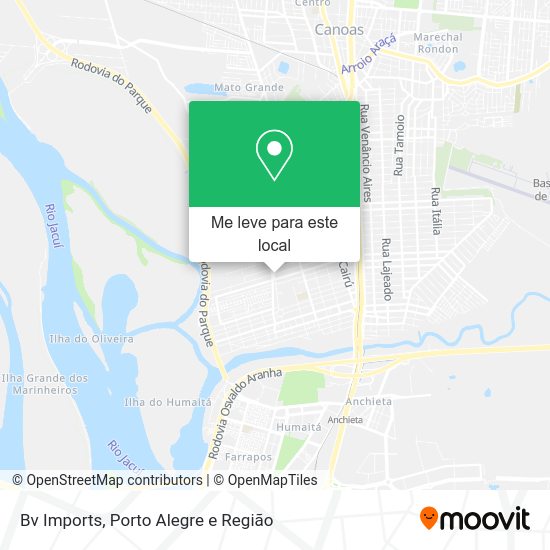 Bv Imports mapa