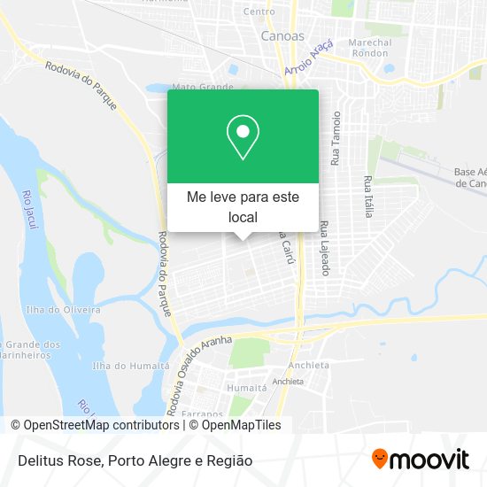 Delitus Rose mapa