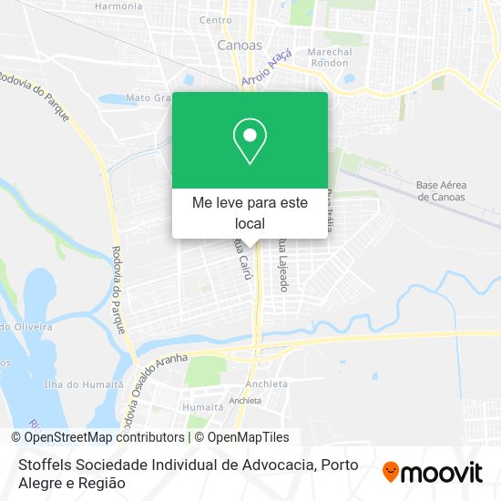 Stoffels Sociedade Individual de Advocacia mapa